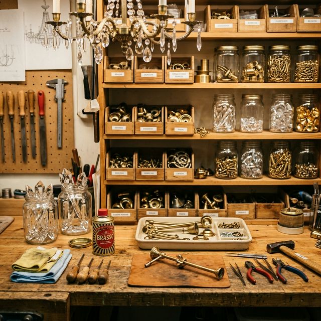 ورشة صيانة النجف