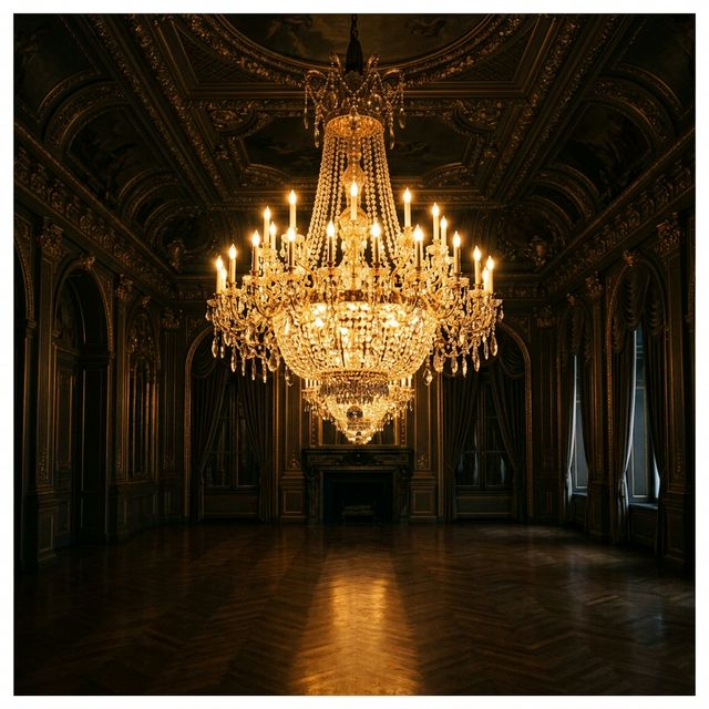 نجفة كريستال فاخرة