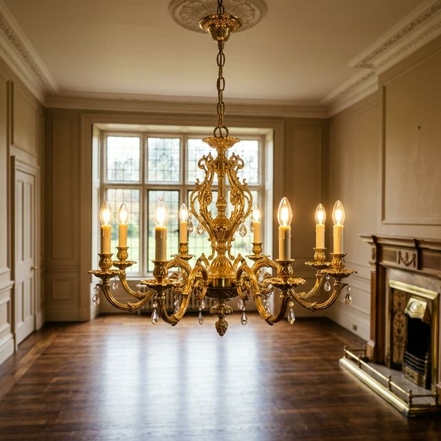 ترميم نجفة أثرية