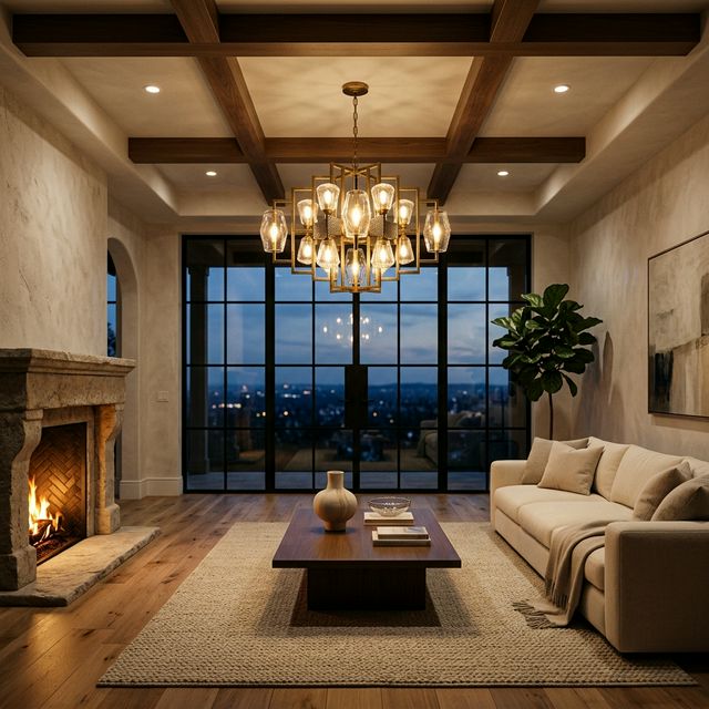 تحديث نجفة LED